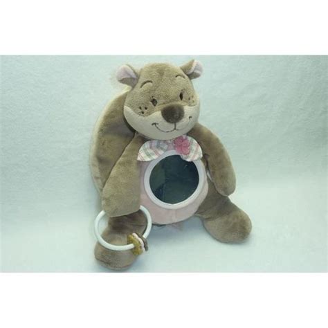 Doudou Ecureuil Peluche Oscar Et Leontine Cm Noukie S Cdiscount