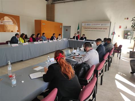 Proceso De Concertaci N Fasp Con Los Estados De Tlaxcala E Hidalgo