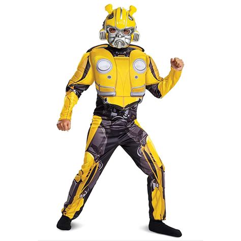 Bumblebee Transformer Costume For Kids