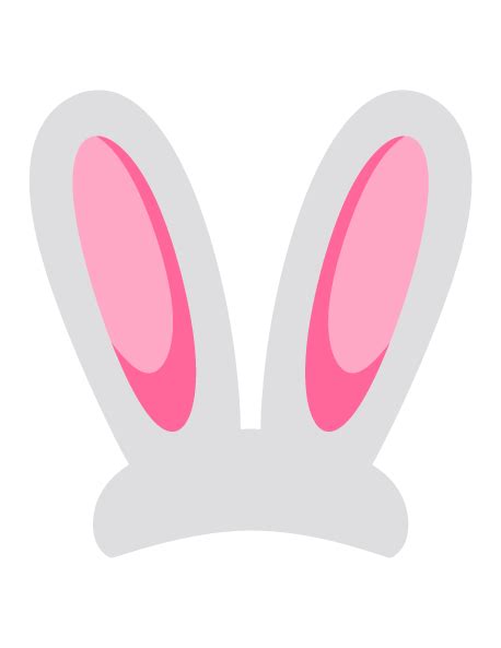 Printable Bunny Ears Photo Booth Prop Create Diy Props With Our Free