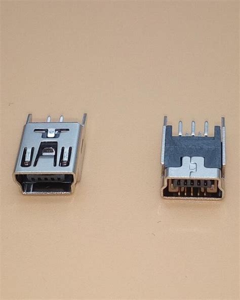 Mini Usb Type B Female 5 Pin Dip Vertical Leg Pcb Socket Connector 10 Pcs Price From Jumia In