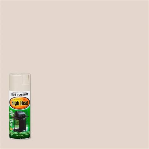 Rust Oleum Specialty 12 Oz High Heat Satin Almond Spray Paint 6 Pack 7750830