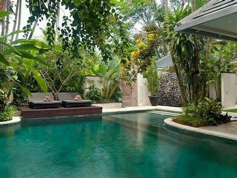 Pool Landscaping Ideas Tropical Small Backyards Savvy Ways About