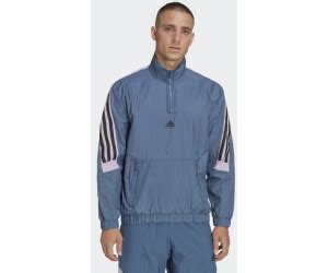 Adidas Future Icons 3 Stripes Woven 1 4 Zip Wonder Steel Ab 35 59