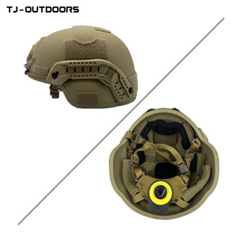 Tj Factory Price Combat Mich Kevlar Tactical Bulletproof Ballistic