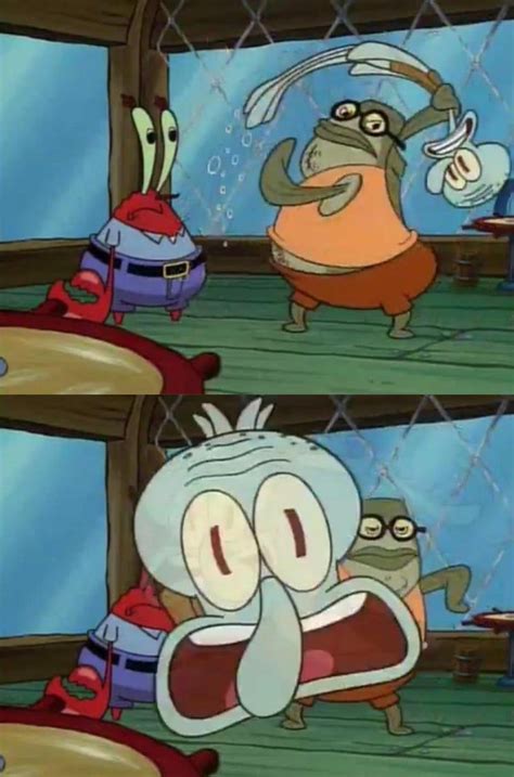 Bubble Bass Throws Squidward Meme Template Spongebob Funny Squidward Meme Meme Template