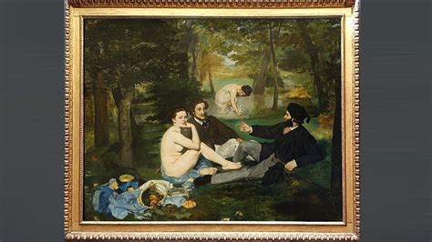 Edouard Manet Le D Jeuner Sur L Herbe Musee Dorsay Youtube