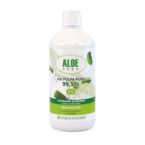 Farmaderbe Aloe Vera Succo Polpa Pura Ml Erbaka