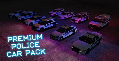 Fivem Premium Police Car Pack Fivem Ready Optimized High Quality Models