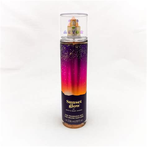 Original Bath And Body Works Sunset Glow Fine Fragrance Mist Ml