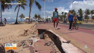 Bahia Meio Dia Salvador Moradores De Piat Reclamam De Cratera