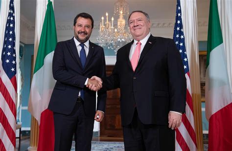 Salvini Negli Usa Fa Il Premier E Salda L Asse Con Trump IlGiornale It