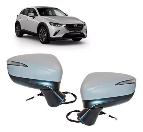 Par Espejo Abatible Electrico Para Mazda Cx3 2 0 2016 2018 Cuotas Sin