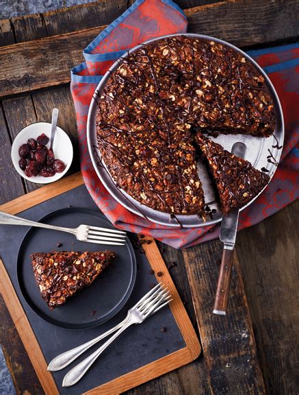 Chocolate Pecan Cranberry Coffee Cake Fran Costigan