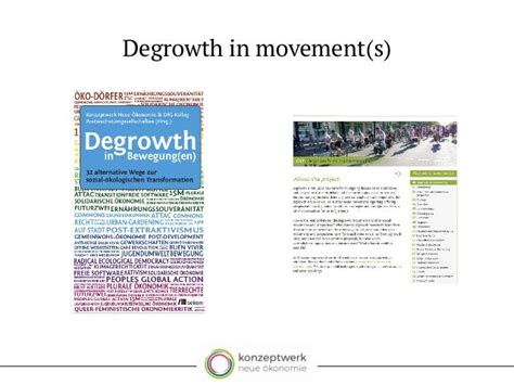 Degrowth in practice: examples from Germany (Nina Treu)