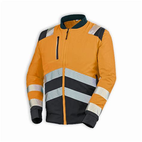 Veste Softshell haute visibilité Orange Gris charbon FIL UP