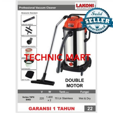 Jual Vacuum Cleaner 70 Liter Lakoni Vortex 70PX BWD Di Lapak