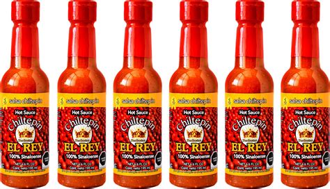 Amazon Chiltepin El Rey Hot Sauce 6 Pack Handmade Natural