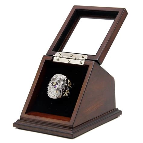 NFL 2012 Super Bowl XLVII Baltimore Ravens Championship Replica Ring - Flacco