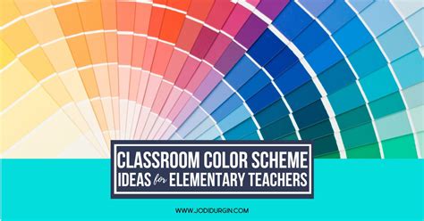 Classroom Color Scheme Ideas For Elementary Teachers Teaching With Jodi Durgin And Company