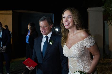 En Fotos El Casamiento De María Eugenia Vidal Y Enrique Sacco