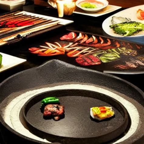 Japanese Teppan Grill Art Stable Diffusion Openart