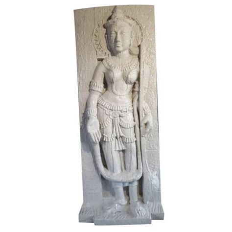 Grey Ft Frp Lady Statue For Interior Decor Size Dimension Ft