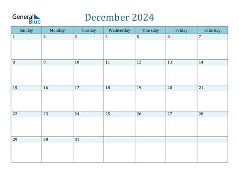 Dec 2024 Calendar Printable Free Template Calendar 2024 Custom