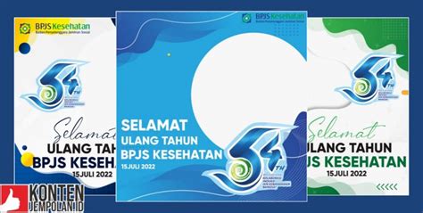 Link Twibbon Hut Bpjs Kesehatan Hari Jadi Ke Tahun