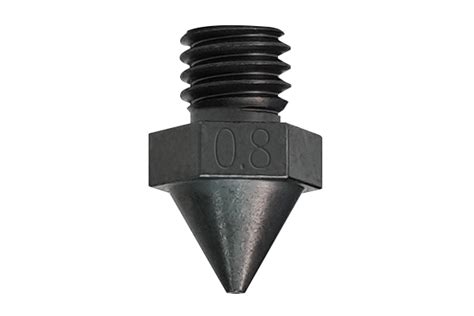 Raise3d Steel Nozzle With Ws2 Coating 08 Mm