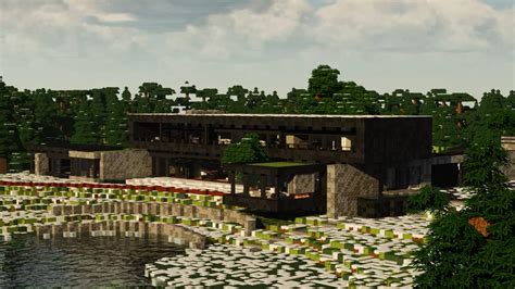 Modern Lake-House | Download | Interior Minecraft Map