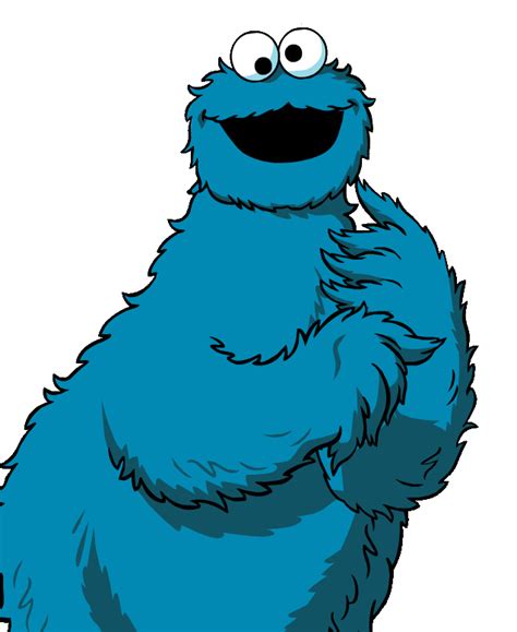 Sesame Street Cookie Monster Clipart