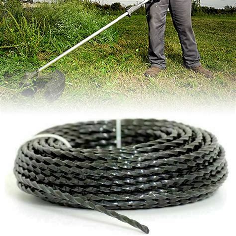 3Mm X 15M Zware Strimmer Lijn Voor Benzine Grastrimmers Draad Cord