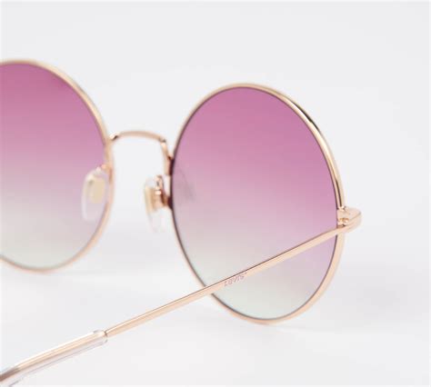 Levi S® Round Sunglasses Pink Levi S® Pl