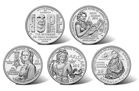 2024 American Women Quarter Images and Release Dates