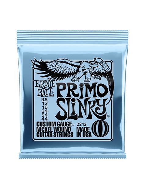 Ernie Ball Cuerdas Guitarra El Ctrica Primo Slinky Nickel