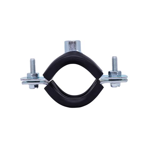 Mrz Zinc Plated Rubber Lined Pipe Clamps Simplefix