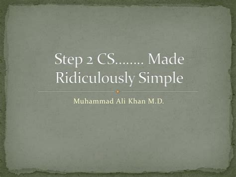 step  cs  ridiculously simple powerpoint