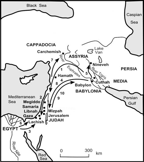 Judah And Samaria Map