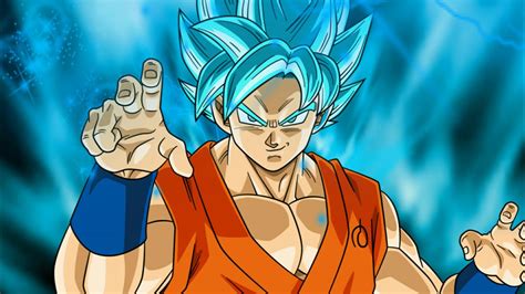 Dbs Goku Se Transforma Em Super Sayajin Blue Youtube