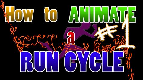 Run Cycle Animation Tutorial 001 Youtube