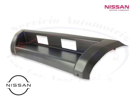 Moldura Defensa Trasera Porta Placas Np300 Frontier 16 20 AUTOMOTRIZ