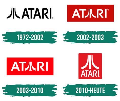 Atari Logo Logo Zeichen Emblem Symbol Geschichte Und Bedeutung