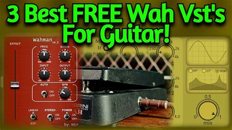 Of The Best Free Wah Wah Vst Plugins For Guitar Youtube