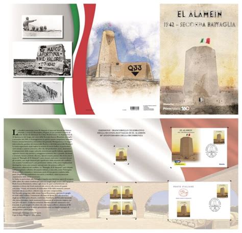 Folder Italia Nuovo Battaglia Di El Alamein