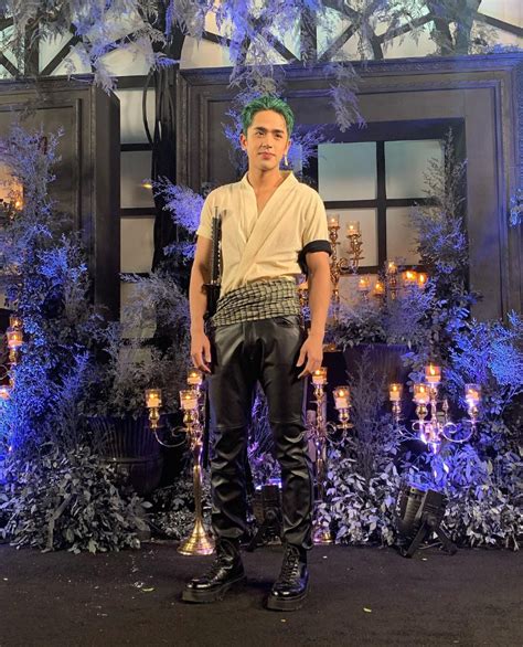 Kapuso Star David Licauco Channels Roronoa Zoro From One Piece At The