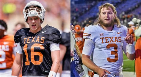 Arch Manning Tipped To Unseat Quinn Ewers For Texas Qb Job