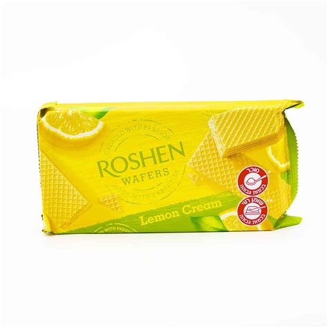 Roshen Oz Lemon Cream Wafers European Food Express