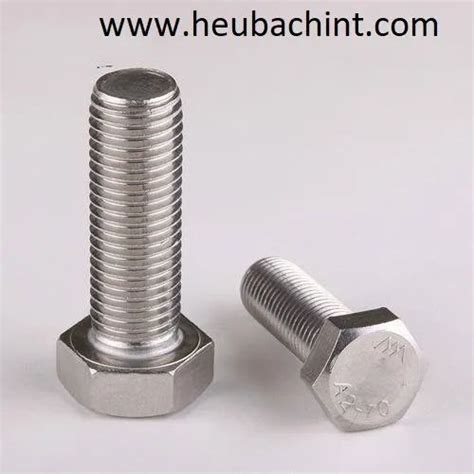 Heubach Grade Hex Bolts Fasteners At Rs Piece In Mumbai Id