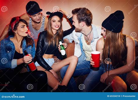 Swag Teens In Bar Stock Photo Image Of Person People 65334218